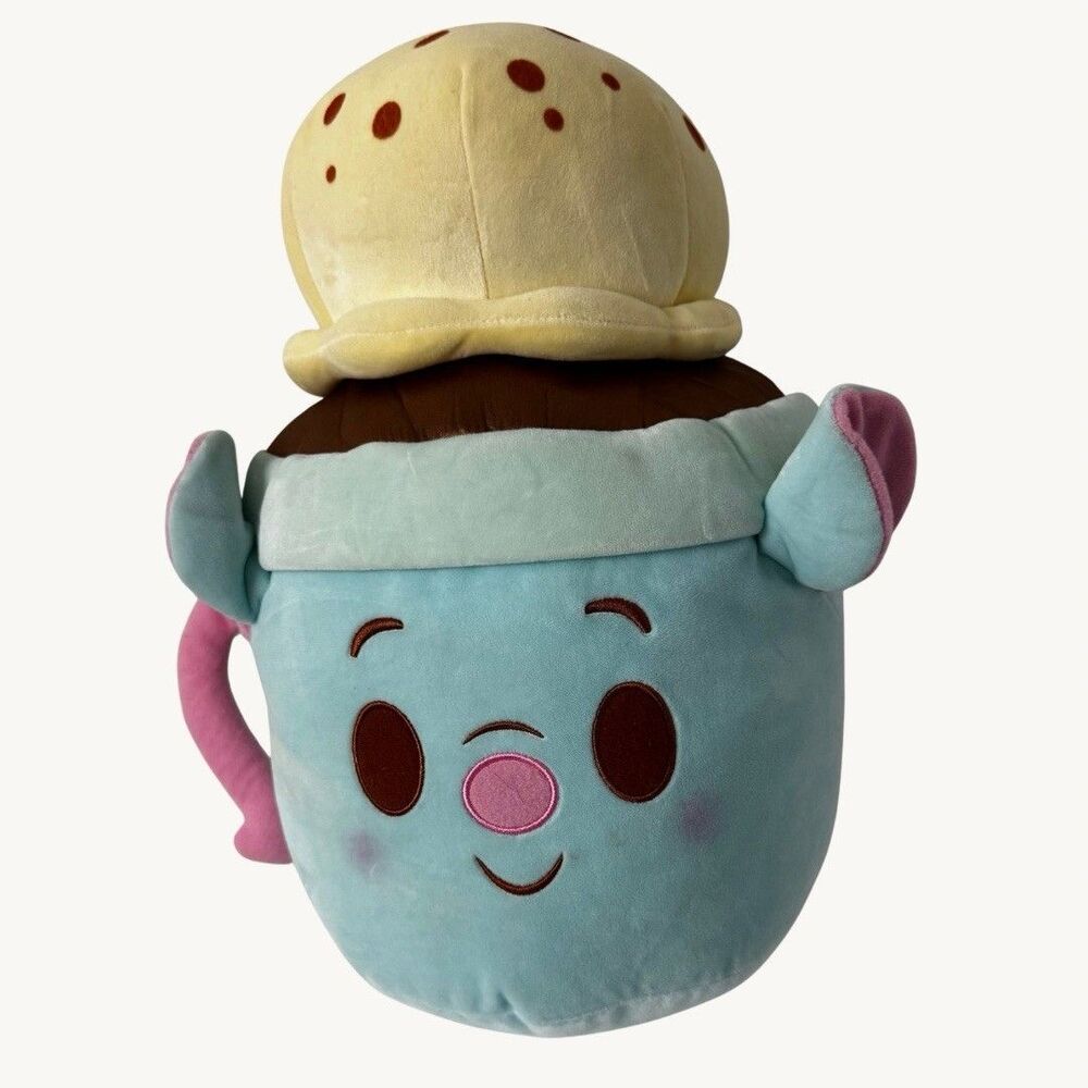 Disney 2023 Dynamic Duos Frozen Hot Chocolate Remy Large Munchlings 15” Plush
